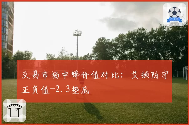 交易市场中锋价值对比：艾顿防守正负值-2.3垫底